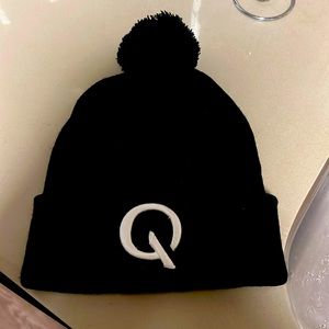 Quindecim brand black beanie
